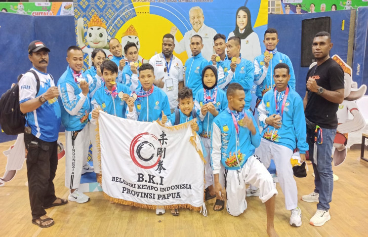 BKI Papua Sumbang 28 Medali di Fornas 
